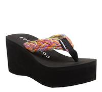 Rocket Dog Crush, Chanclas Mujer, Trenza arcoíris, 40 EU
