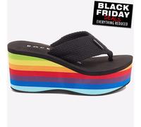 Rocket Dog Crush Webbing Sandalias De Cuña Para Mujer De Verano Slip On