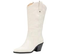 Rocket Dog Feria Western Botas para mujer, crema, 40 EU