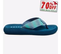 Rocket Dog Foco Roma Mujer de Diseño Sandalias sin Cordones Azul