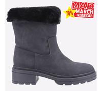 Rocket Dog Idea Mujer Clásico Diseño Casual Moda Medio Botas Negras