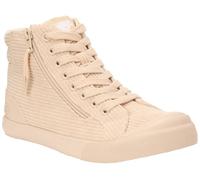 Rocket Dog Jazzin Hi Plush Foam Comfort Hi-Top Tenis, Beige, 38 EU