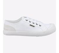 Rocket Dog Jazzin Lona Zapatillas Casual Para Mujeres Blancas