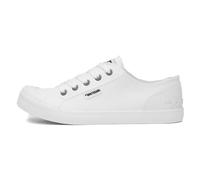 Rocket Dog Jazzin Shoes, Zapatillas Mujer, Blanco Oscuro Natural, 40 EU