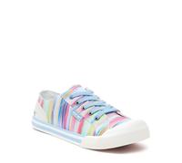 Rocket Dog Womens Jazzin Rainbow Plimsolls Trainers Multi