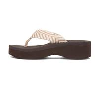 Rocket Dog Sandalias de cuña Tizzy para mujer, natural, 39 EU