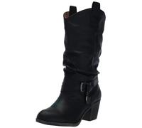 Rocket Dog Sidestep, Botas Cortas al Tobillo Mujer, Negro, 38 EU