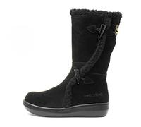 Rocket Dog Slope - Botas de piel de oveja sintética para mujer, Negro, EU 41 (UK 8)