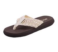 Rocket Dog Spotlight - Chanclas para Mujer, Beige (Lima Crochet), 40 EU