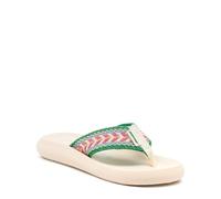 Rocket Dog Spotlight Monroe Womens Multi Flip Flop, Green, 37 EU