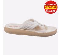 Rocket Dog Chanclas Sunset – Casual para mujer con cinta, color crema