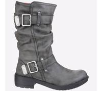 Rocket Dog Trumble Botas De Biker Casual Clásicas Para Mujer Negras