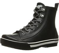 Rocket Dog Women's Rainy Rubber Rain Boot, Black, 10 M US