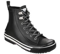 Rocket Dog Women's Rainy Rubber Rain Boot, Black, 7.5 M US