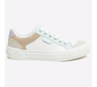 Rocket Dog Zapatillas De Moda Casual Para Mujer Con Cordones Blancas