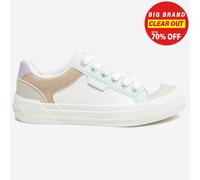 Rocket Dog Zapatillas De Moda Casual Para Mujer Con Cordones Blancas