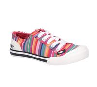 Rocket Dog Zapatillas deportivas Jazzin Eden diseño de rayas y (FS6056)
