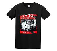 Rocket from The Cryp Pure Genius Men's Cotton T-Shirt Black Shirt Top tee 3XL