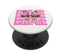 Rocket Girl Ingeniero aeroespacial Ingeniería Aeronáutica PopSockets PopGrip Adhesivo