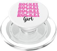Rocket Girl Ingeniero aeroespacial Ingeniería Aeronáutica PopSockets PopGrip para MagSafe
