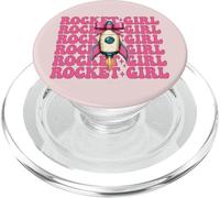 Rocket Girl Ingeniero aeroespacial Ingeniería Aeronáutica PopSockets PopGrip para MagSafe