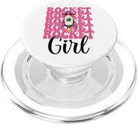 Rocket Girl Ingeniero aeroespacial Ingeniería Aeronáutica PopSockets PopGrip para MagSafe