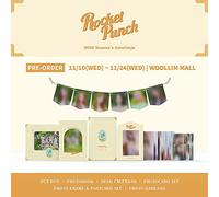 ROCKET PUNCH - ROCKET PUNCH 2022 SEASON’S GREETINGS. 68p Photo Book+28p Desk Calendar+1ea Photo Card Set(1set 12ea)+1ea Photo Frame+1ea Post Card Set(1set 12ea)+1ea Photo Garland Set(1set 6ea)
