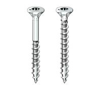 Rocket Tornillo cabeza avellanada estrella VYNEX acero zincado 4.5x70/45-Boite de 200-351400025047