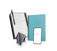 Rocketbook Fusion Reutilizable Agenda y Cuaderno Conectados Digitalmente con Bolígrafo, Paño y Aplicación, Verde Azulado, 7 Estilos de Página, Tamaño A5 15 cm x 22,4 cm, 42 Páginas