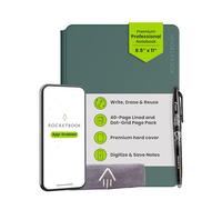 ROCKETBOOK Pro 2.0 Letra - Verde - Rejilla de puntos/Forrado