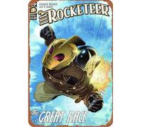 Rocketeer: The Great Race #1 Comics - Cartel de metal para decoración de pared, 20,3 x 30,5 cm
