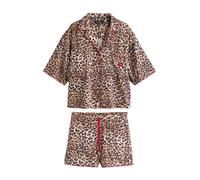 Rockett St George Pijama de pantalón corto beige / marrón / marrón claro / rojo oscuro 6XL beige / marrón / marrón claro / rojo oscuro