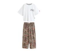 Rockett St George Pijama moca / rojo sangre / negro / blanco 4XL moca / rojo sangre / negro / blanco