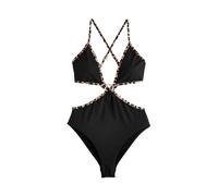 Rockett St George Traje de baño negro L negro