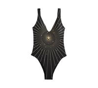 Rockett St George Traje de baño oro / negro 4XL oro / negro