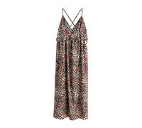 Rockett St George Vestido de playa crema / camelo / rojo / negro 34 crema / camelo / rojo / negro