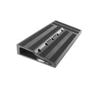 Rockhouse Placa de Pedales de Efectos de Guitarra Estuche Resistente para Pedales de Guitarra Accesorios para Pedales de Guitarra Placa de Seguimiento
