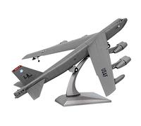 rockible 1/200 Diecast Metal Airplanes American B-52 Fighter Aircraft Model w/Stand Collectibles