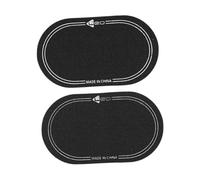 rockible 2 Piezas de Parches para Parches de Tambor, Parches de Parches de Tambor, Pegatinas de Protección de Repuesto, Almohadillas de Batería de Percusión, Pedal Doble