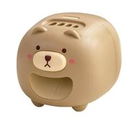 rockible Abridor de Nueces de Melón, Máquina Peladora, Bonita, Eléctrica, con Cuatro Ranuras, Dispositivo Pelador Automático para Llevar, Oso, tal como se describe