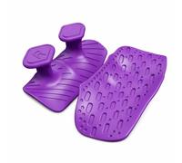 rockible Almohadilla de Agarre de Silicona para Pesas Mancuernas Barra Gimnasio Antideslizante con Refuerzo en Palma y Marcado Manual Adecuado para y Sesiones en Gimnasio , Púrpura