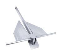 rockible Anclaje para Barco Marino, Accesorios para Yates, Resistente, de Gran Agarre, Portátil, Herrajes Marinos Galvanizados, Cubierta de Pontón para Barcos, 8.5 Libras