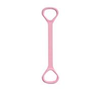rockible Banda Elástica de Resistencia para Ejercicios de Fuerza, Equipo de Entrenamiento, Cuerda de Tracción para, Gimnasio, Fitness, Pilates, Rosa 50 Cm de Largo