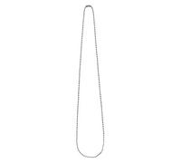 rockible Baratija de Collar de Hombre de Cadena de Cuentas de Acero Inoxidable de 2,4 Mm, 60cm