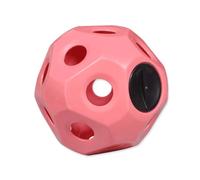 rockible Bola Dispensadora Comida Resistente Pelota Alimentación Pausada Interactivo Alimentador para Corral, Granja, Array, Color to 4