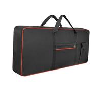 rockible Bolsa para Teclado de 61 Teclas Estuche para Piano Eléctrico Bolso de Hombro Bolso para Presentaciones Escolares, ROJO