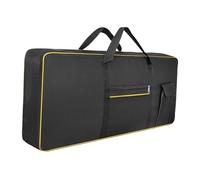 rockible Bolsa para Teclado de 61 Teclas Estuche para Piano Eléctrico Bolso de Hombro Bolso para Presentaciones Escolares, AMARILLO