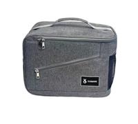 rockible Bolsa Térmica Alimentos Compacta Bolsa para el Almuerzo con Cierre Cremallera Resistente para el Almuerzo con Asa Estudiantes