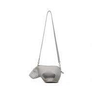rockible Bolso Bandolera Mujer Bolso Hombro Cartera Bolso Animal Cartera con 3D en Cuero PU Suave Cierre con Cremallera y Uso Cruzado U Hombro Adecuado para