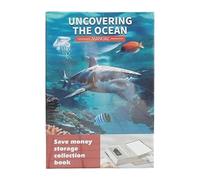 Rockible Caja Fuerte Tipo Libro de Simulación Con Cerradura de Combinación, Oculta para Dinero y Joyas, Style C